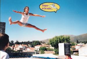 cama elastica azotea