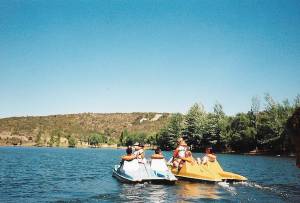 cama elastica azotea