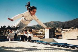 cama elastica azotea